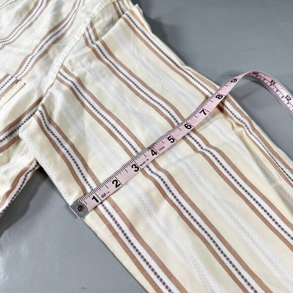 Corneliani Button Down Dress Shirt Mens Italy Cotton Striped Long Sleeve Top - Picture 12 of 16